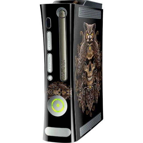 Skull and Owl by Sarah Richter Xbox 360 (Includes HDD) Skin